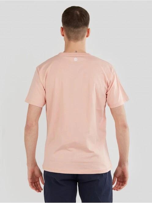 Fundango Talmer Pocket T-shirt for men in pink 3