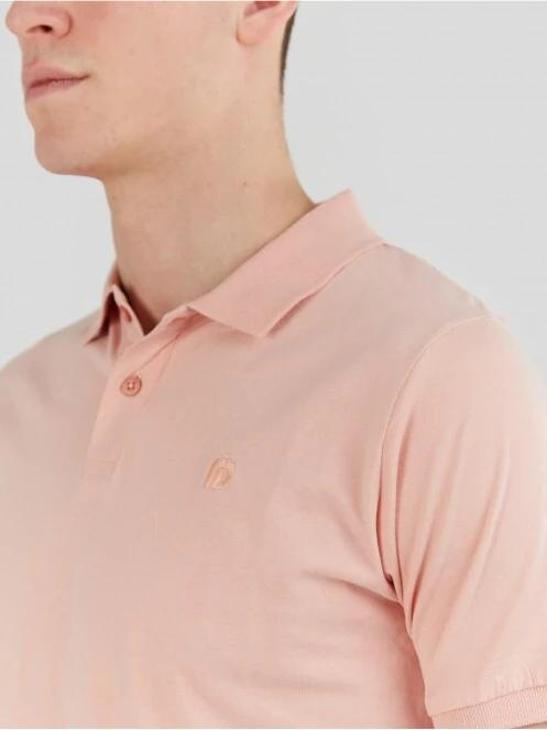 Fundango Incognito Mono Poloshirt for men in pink 5