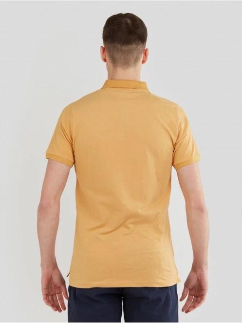 Fundango Incognito Mono Poloshirt for men in yellow 3