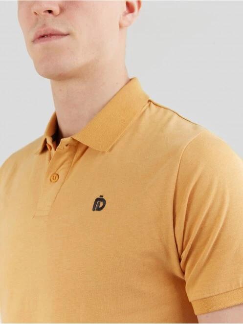 Fundango Incognito Mono Poloshirt for men in yellow 4