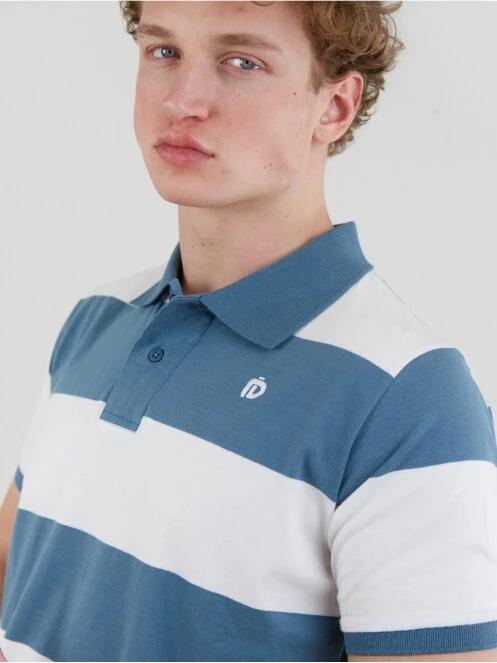 Incognito Stripe Poloshirt