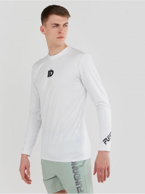 Fundango Manado Long Rashguard for men in white 2