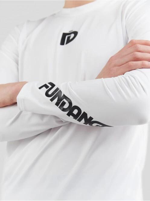Fundango Manado Long Rashguard for men in white 5