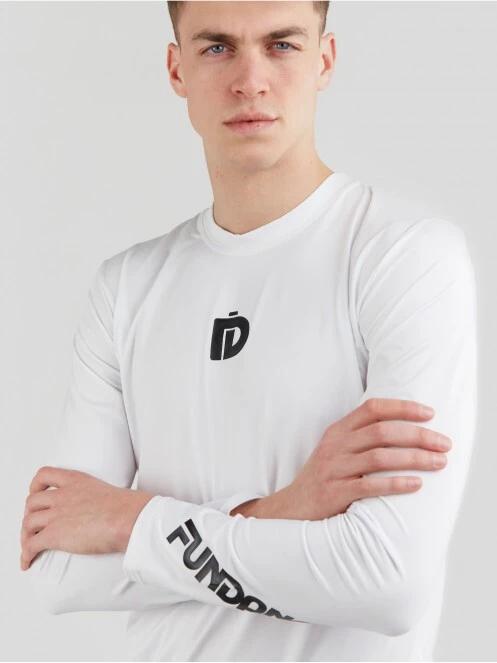 Fundango Manado Long Rashguard for men in white 6