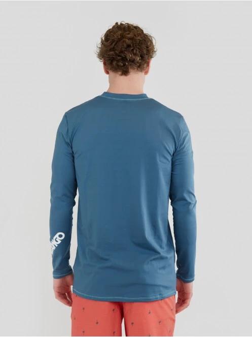 Fundango Manado Long Rashguard for men in blue 3