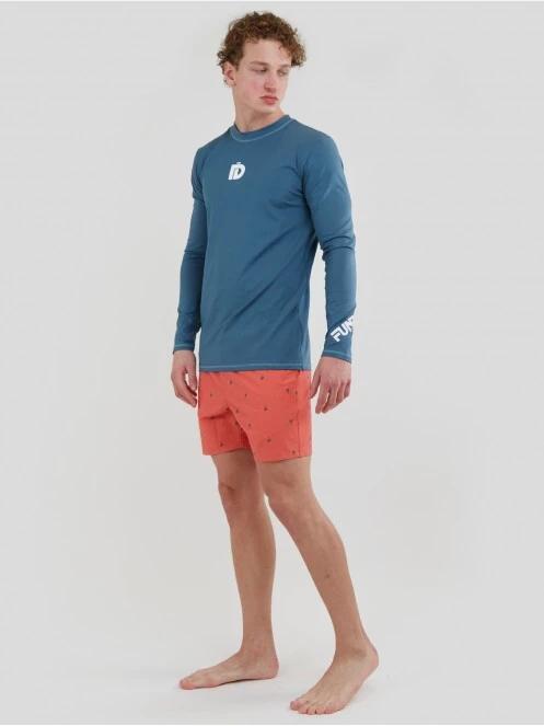 Fundango Manado Long Rashguard for men in blue 4