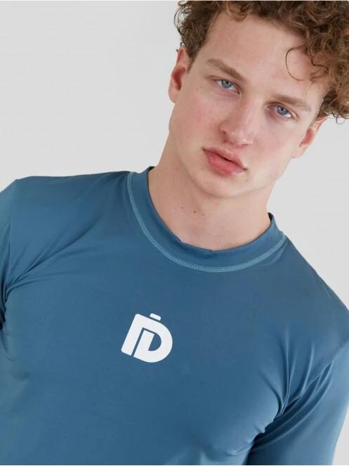 Fundango Manado Long Rashguard for men in blue 5
