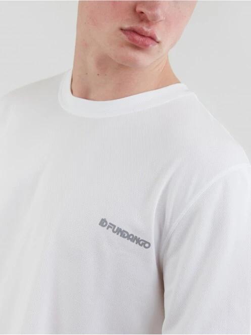 Fundango Maurice Long Rashguard for men in white 5