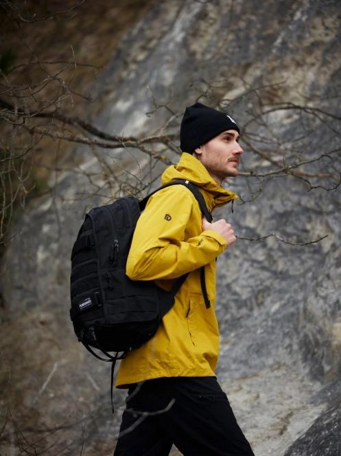 Fundango Piorini Waterproof Jacket for men in yellow 8