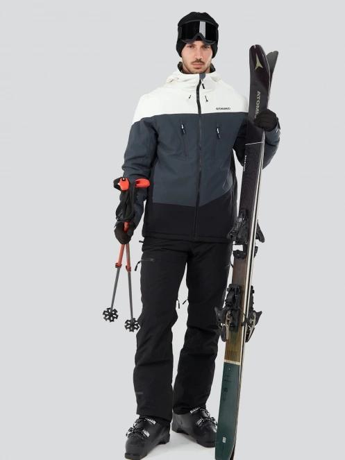 Fundango Privet Allmountain Jacket for men in grey 4