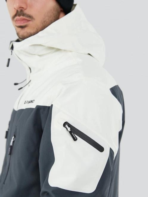Fundango Privet Allmountain Jacket for men in grey 8