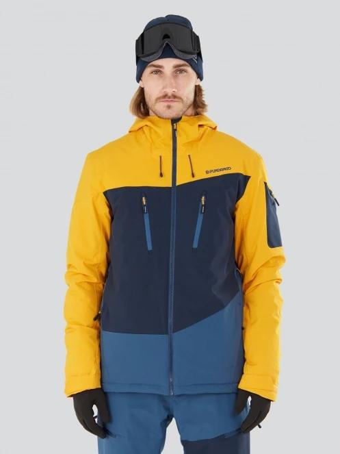Fundango Privet Allmountain Jacket for men in orange 2