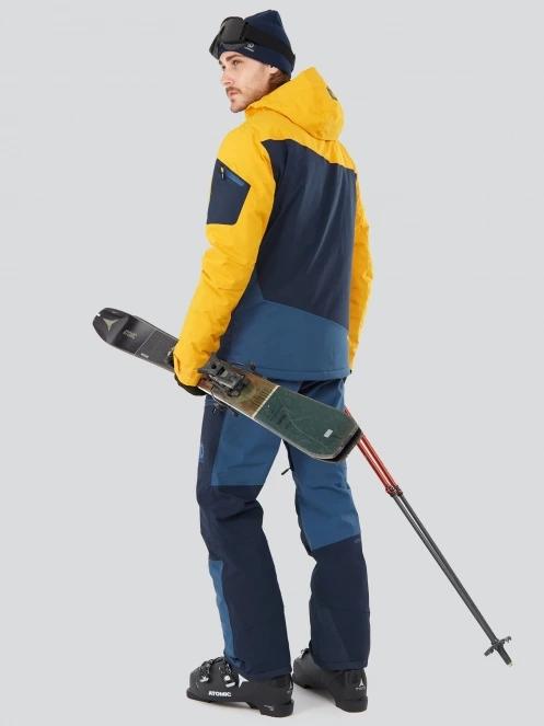 Fundango Privet Allmountain Jacket for men in orange 4