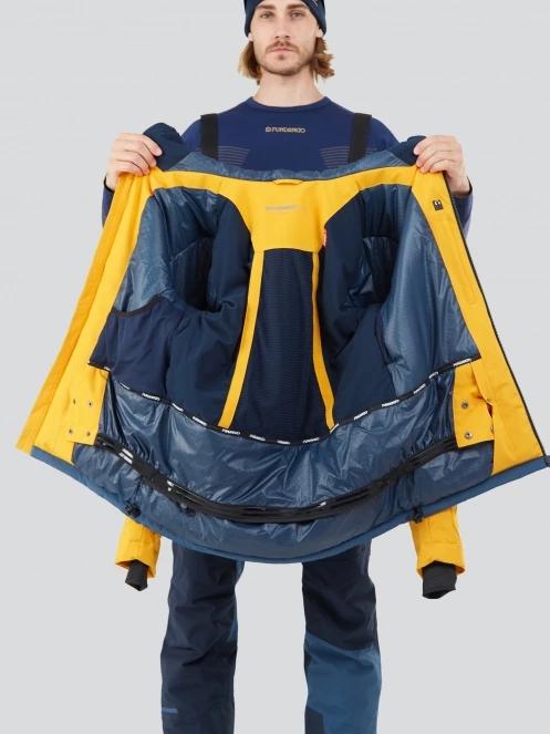 Fundango Privet Allmountain Jacket for men in orange 5