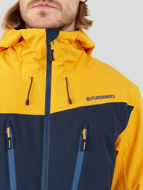 Fundango Privet Allmountain Jacket for men in orange 8