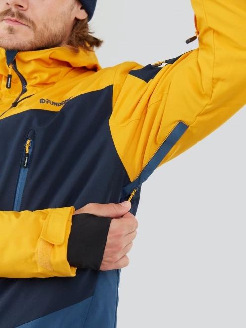 Fundango Privet Allmountain Jacket for men in orange 9