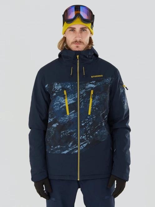 Fundango Privet Allmountain Jacket for men in dark blue 2