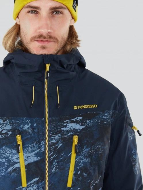 Fundango Privet Allmountain Jacket for men in dark blue 7