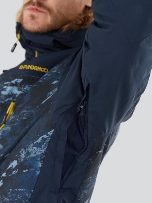 Fundango Privet Allmountain Jacket for men in dark blue 9
