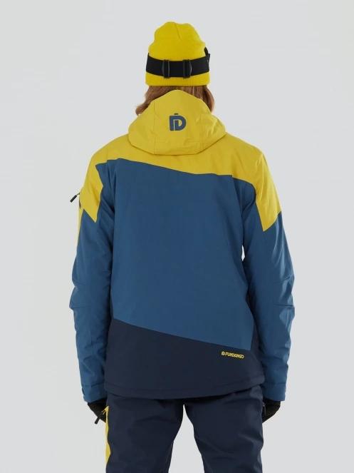Fundango Privet Allmountain Jacket for men in yellow 3