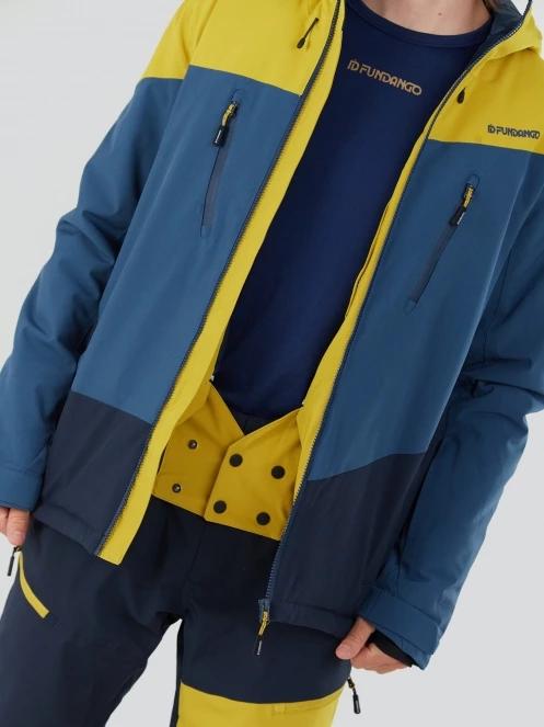 Fundango Privet Allmountain Jacket for men in yellow 9