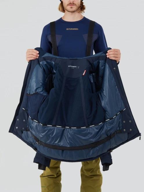 Fundango Privet Allmountain Jacket for men in dark blue 5