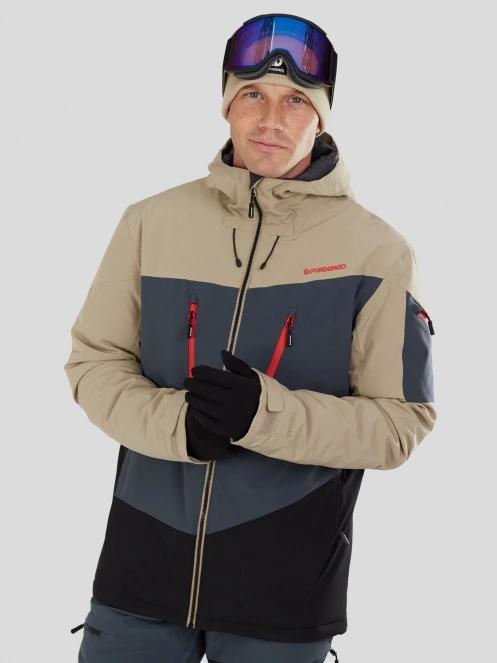 Fundango Privet Allmountain Jacket for men in sand 2