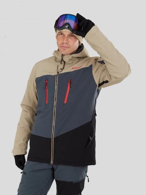 Fundango Privet Allmountain Jacket for men in sand 7