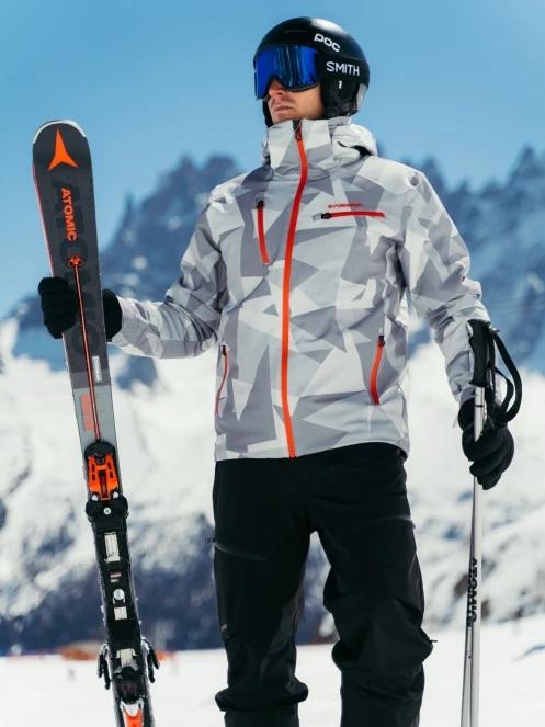Fundango Telluride Ski Jacket for men in grey 12