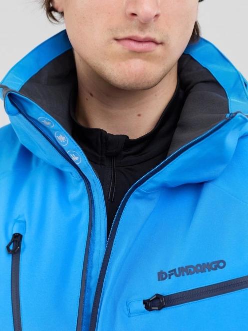 Fundango Telluride Ski Jacket for men in light blue 11