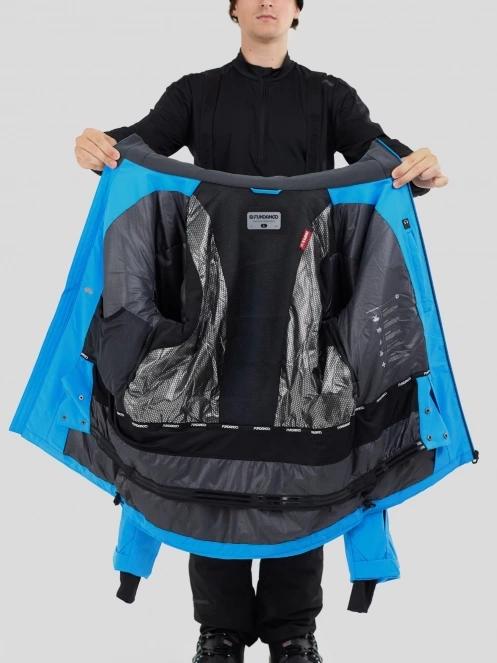 Fundango Telluride Ski Jacket for men in light blue 5