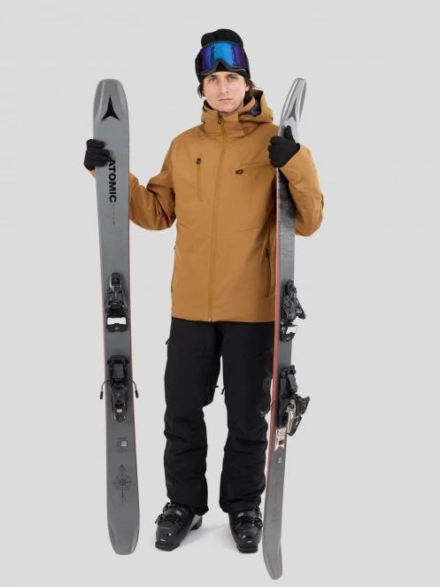 Fundango Telluride Ski Jacket for men in brown 4