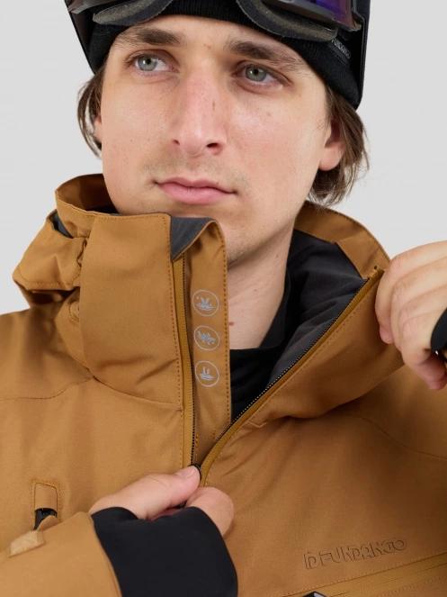 Fundango Telluride Ski Jacket for men in brown 10