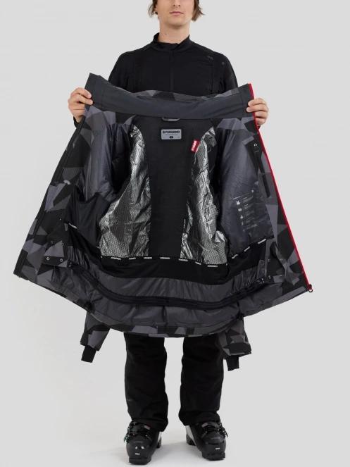 Fundango Telluride Ski Jacket for men in grey 5