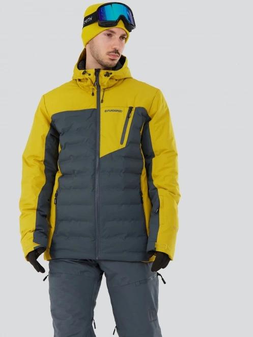 Fundango Fairfield Padded Jacket for men in yellow 2