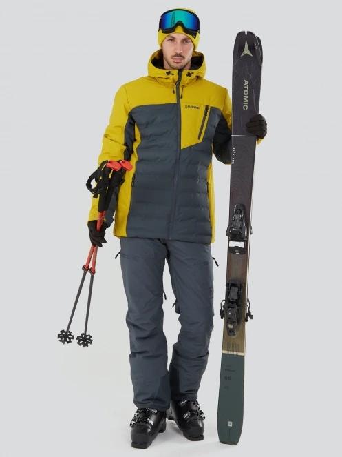 Fundango Fairfield Padded Jacket for men in yellow 4