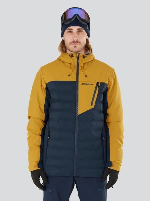 Fundango Fairfield Padded Jacket for men in yellow 2