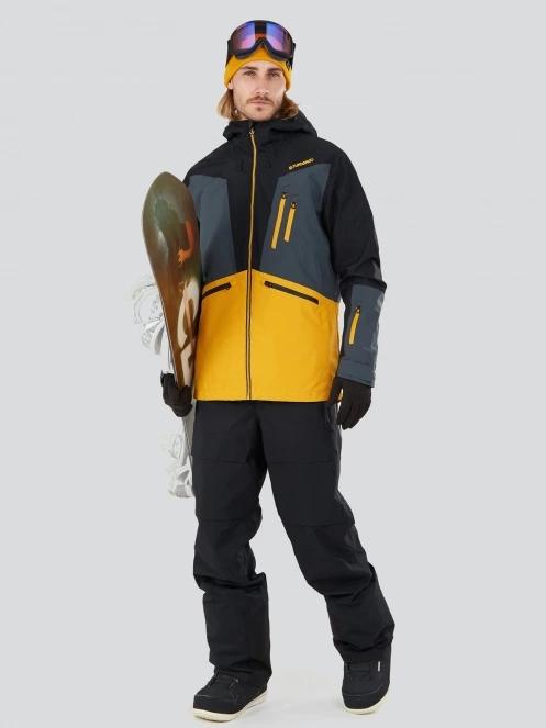 Fundango Rigel 3L Jacket for men in orange 4
