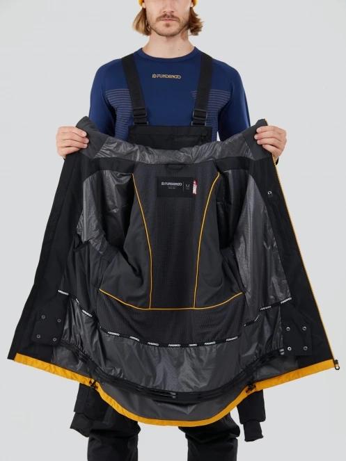 Fundango Rigel 3L Jacket for men in orange 5