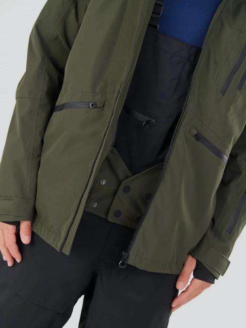 Fundango Rigel 3L Jacket for men in oliv 9