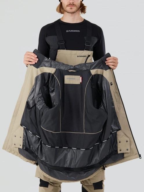 Fundango Rigel 3L Jacket for men in sand 5