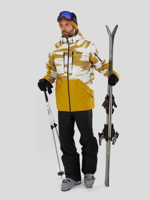 Fundango Baily ECO Allmountain Jacket for men in yellow 4
