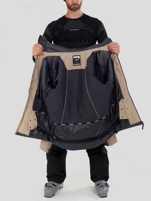 Fundango Baily ECO Allmountain Jacket for men in sand 5