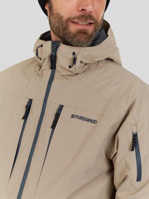 Fundango Baily ECO Allmountain Jacket for men in sand 7