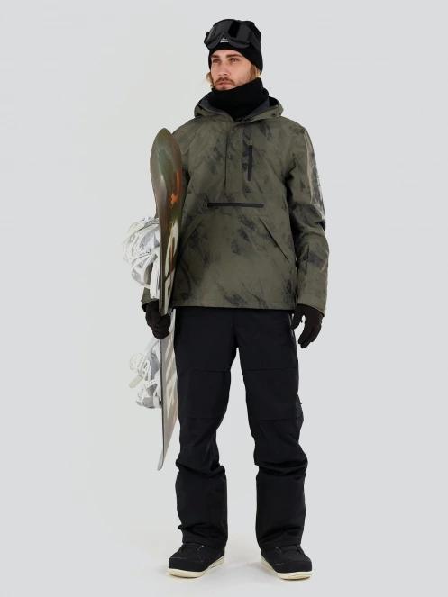 Fundango Tilbury ECO Logo Anorak for men in green 5
