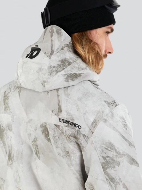 Fundango Tilbury ECO Logo Anorak for men in sand 10
