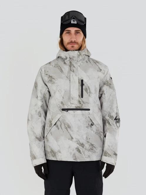 Fundango Tilbury ECO Logo Anorak for men in sand 2