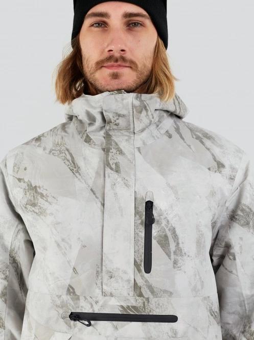 Fundango Tilbury ECO Logo Anorak for men in sand 6