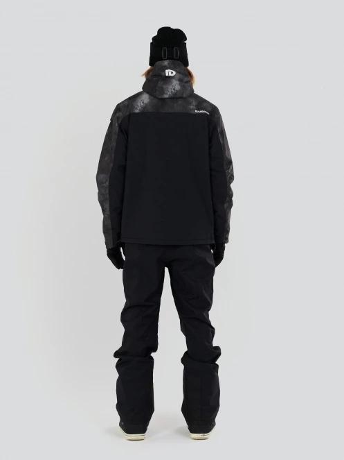 Fundango Tilbury ECO Logo Anorak for men in black 3