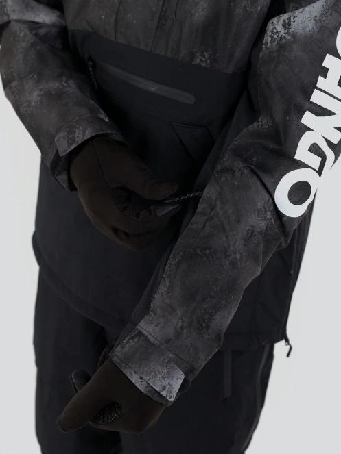 Fundango Tilbury ECO Logo Anorak for men in black 7